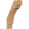 Ekena Millwork 5 1/2"W x 16"D x 28"H Merced Smooth Knee Brace, Western Red Cedar BRC06X16X28MRC00SWR - alternate 1